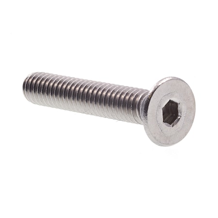 Socket Cap Screw, Flat Head Allen Drive #8-32 X 1in 18-8 Stainless Steel 10PK